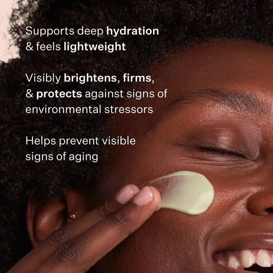 Peach & Lily - Matcha Pudding Antioxidant Cream (1.69 fl oz) - Face Moisturizer Cream - Protect & Hydrate Skin - Green Tea, Vitamin B3, Niacinamide - Self Care - Vegan, Cruelty Free - Korean Skincare